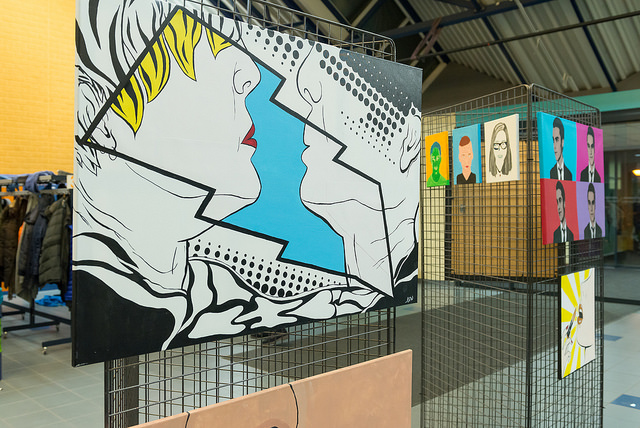 Expositie bij cultuurfestival