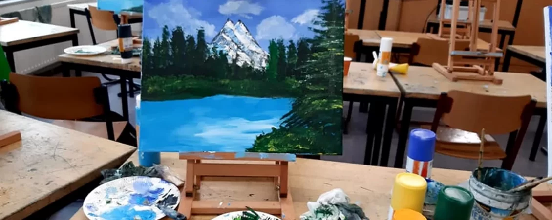 Bob Ross workshops havo/vwo 3
